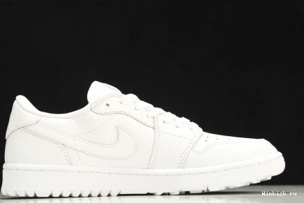 1 Triple Low Golf Jordan White Retro 0812